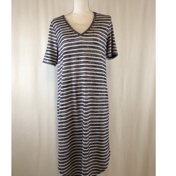 GAP Dresses & Skirts - Gap Striped T Shirt Style Knee Length Dress